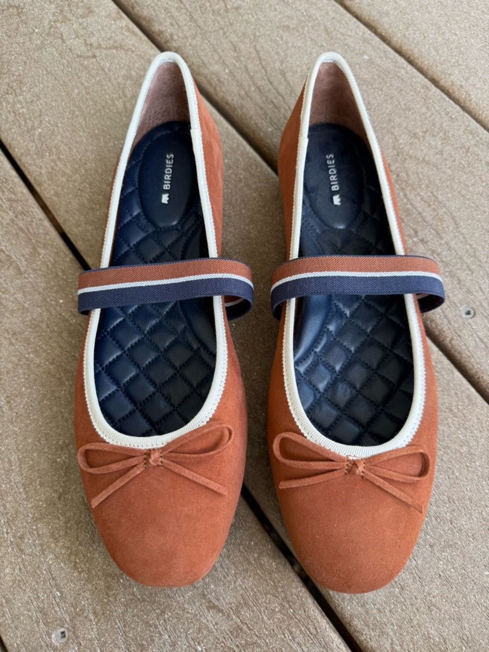 Birdies Hummingbird Mary Jane
Suede Flat (Rum) - size 9 - Picture 3 of 8